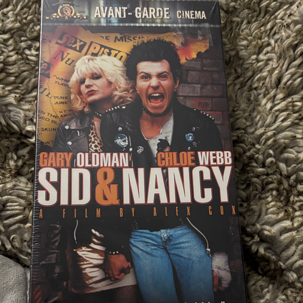 Sid & Nancy Avant-Garde Cinema VHS sealed